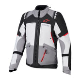 Chaqueta Textil Alpinestars Andes V4 Drystar Gris / Negro / Rojo