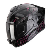 CASCO SCORPION EXO-530 AIR FONDO NEGRO / ROSA
