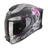 CASCO SCORPION EXO-530 AIR HADJI NEGRO / ROSA