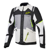 Chaqueta Textil Alpinestars Andes V4 Drystar Gris / Negro / Flou