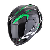 CASCO SCORPION EXO-491 KRIPTA NEGRO / VERDE