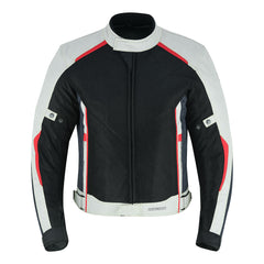 CHAQUETA DE MOTO TEXTIL MZONE ASHTON TRI-COLOR SUMMER