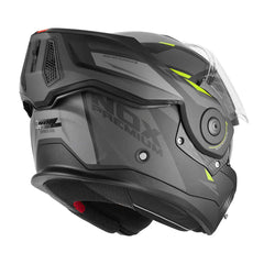 NOX Premium Casco Abatible Spinner ARK Negro Mate Flou