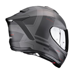 CASCO SCORPION EXO-1500 AIR DUAL GRIS MATT / NEGRO / ROJO
