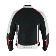CHAQUETA DE MOTO TEXTIL MZONE ASHTON TRI-COLOR SUMMER