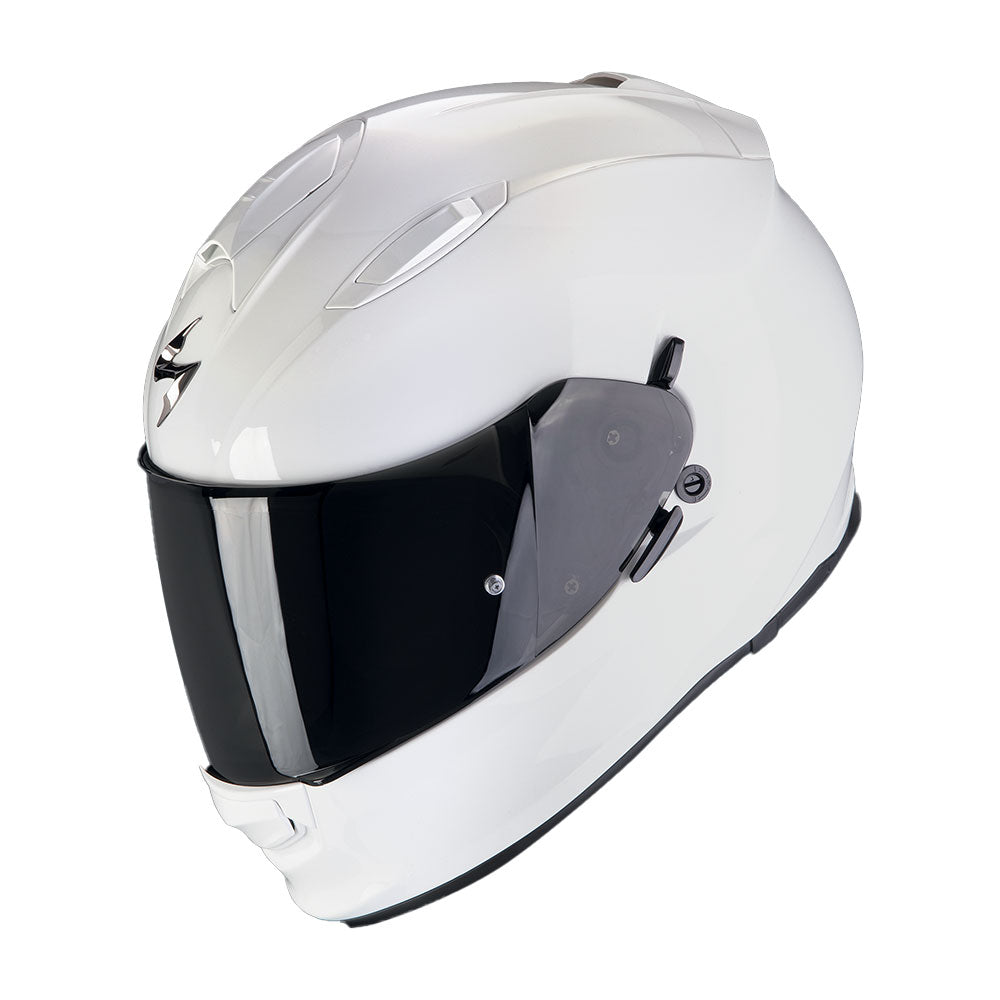 CASCO SCORPION EXO-491 BLANCO SÓLIDO