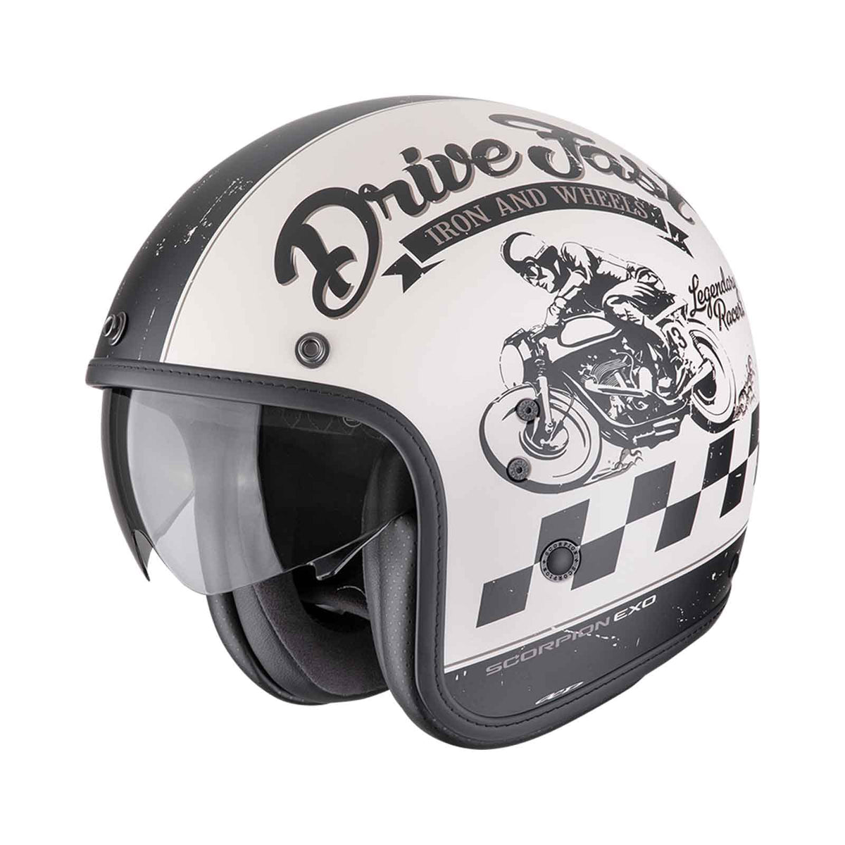 Scorpion Belfast Evo Drive Fast Casco Jet
