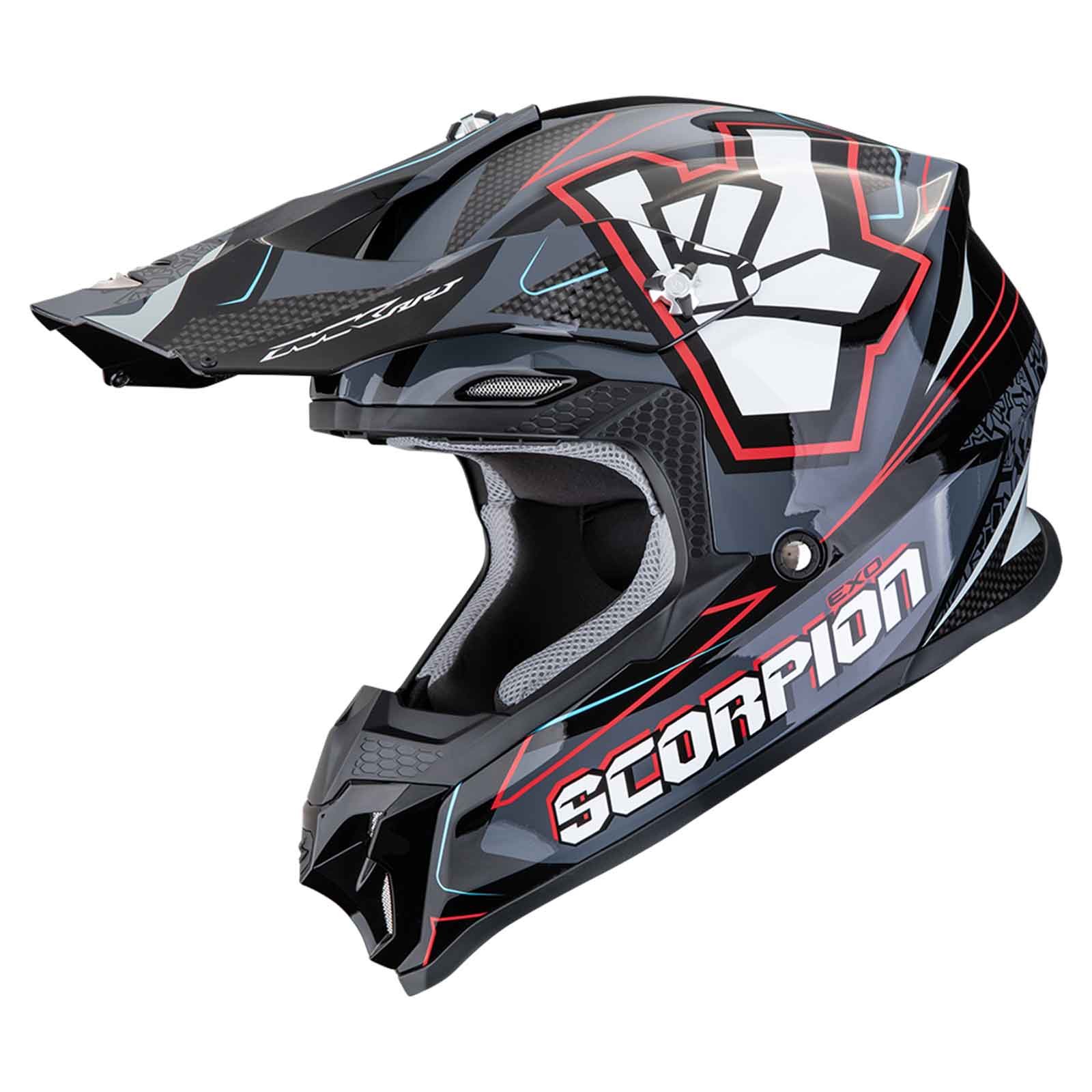 Scorpion VX-16 Evo Air Rok Casco de motocross