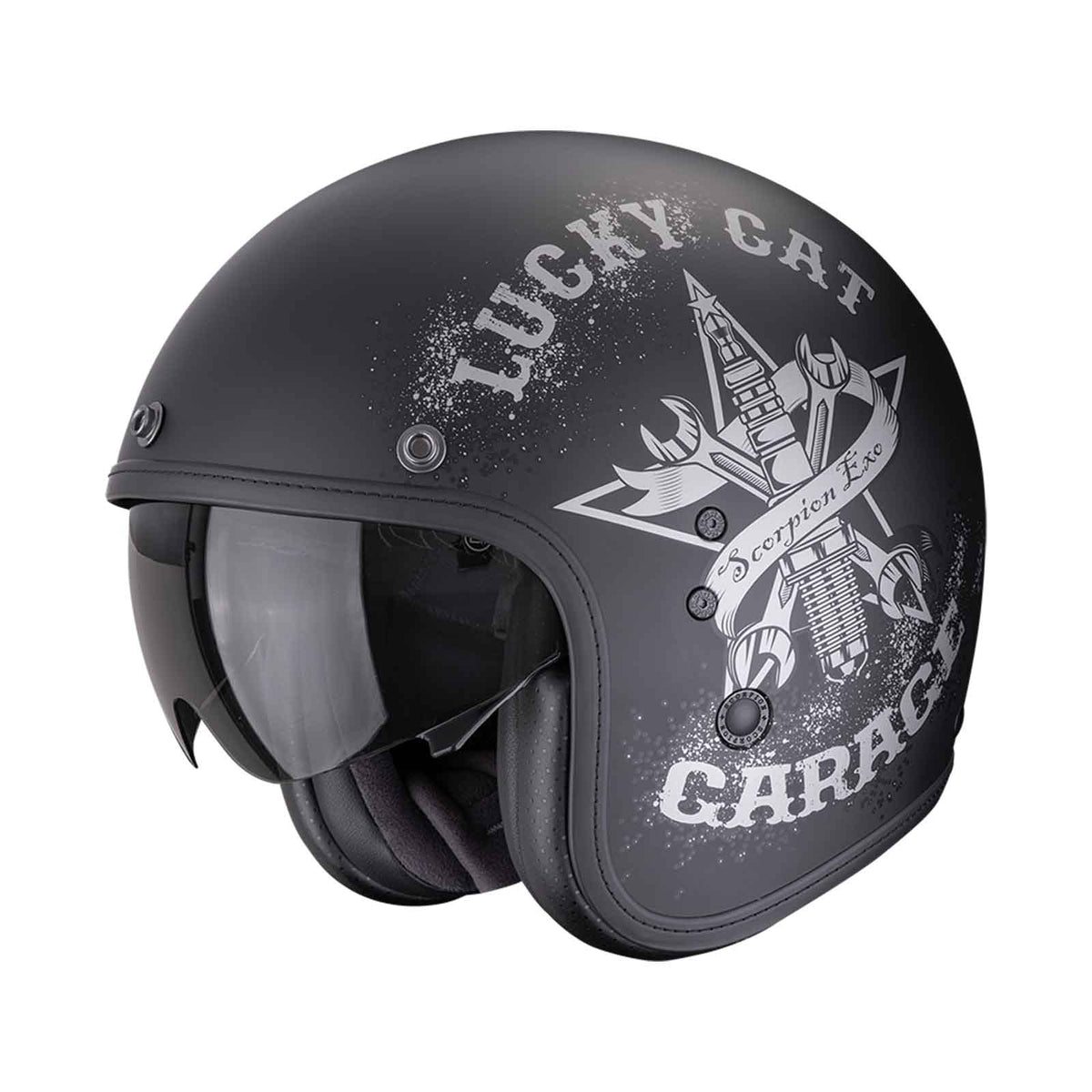 Scorpion Belfast Evo Hangar Casco Abierto
