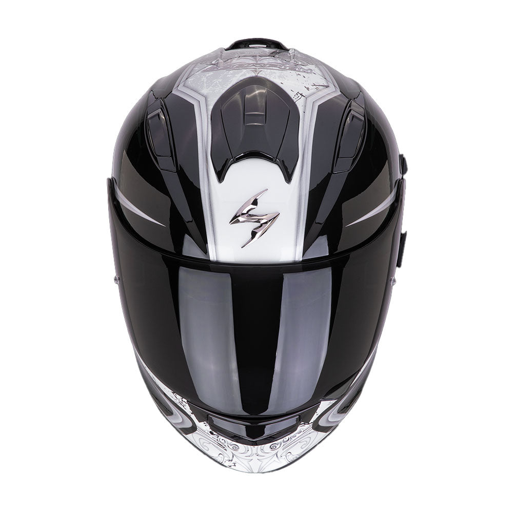 CASCO SCORPION EXO-491 RUN NEGRO / CAMALEÓN