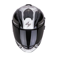 CASCO SCORPION EXO-491 RUN NEGRO / CAMALEÓN
