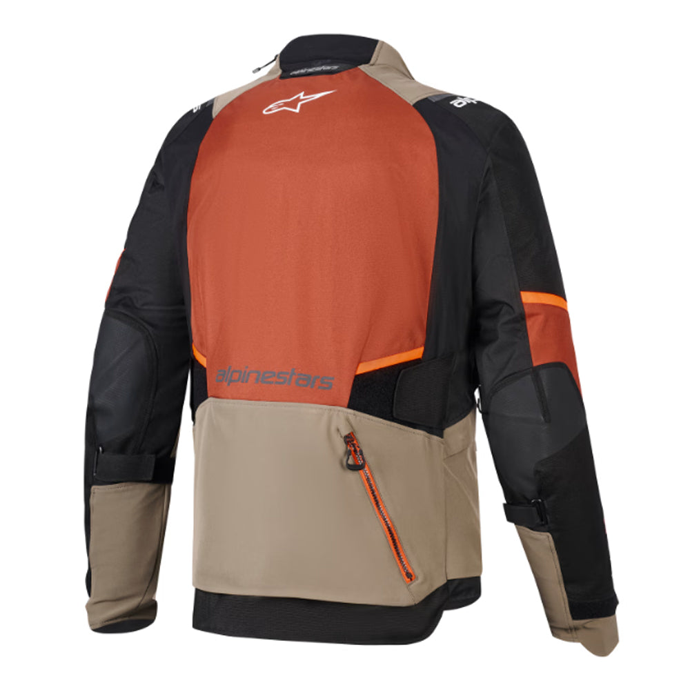 Chaqueta Textil Alpinestars Andes V4 Drystar Walnut Rust Negro