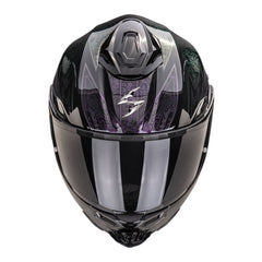 CASCO SCORPION EXO-1500 AIR FANTASY NEGRO / CAMALEÓN