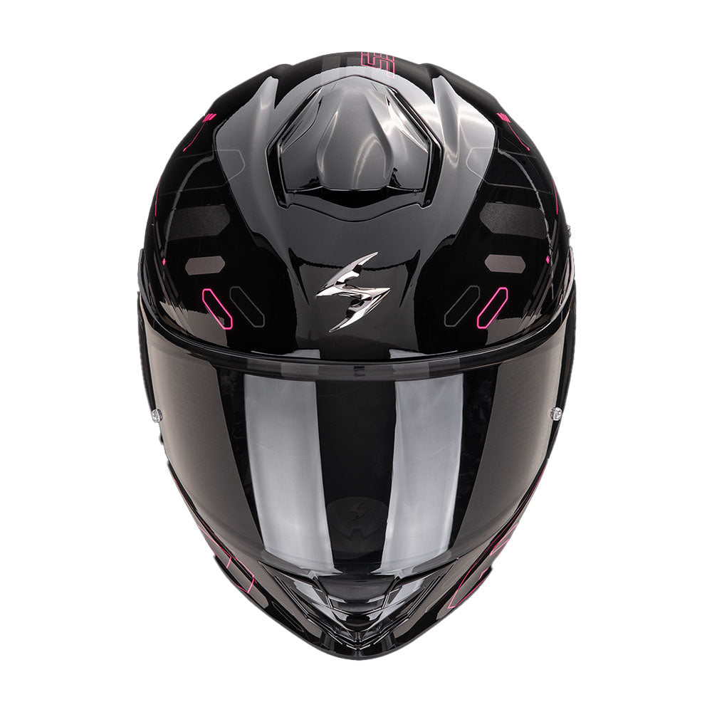 CASCO SCORPION EXO-530 AIR FONDO NEGRO / ROSA