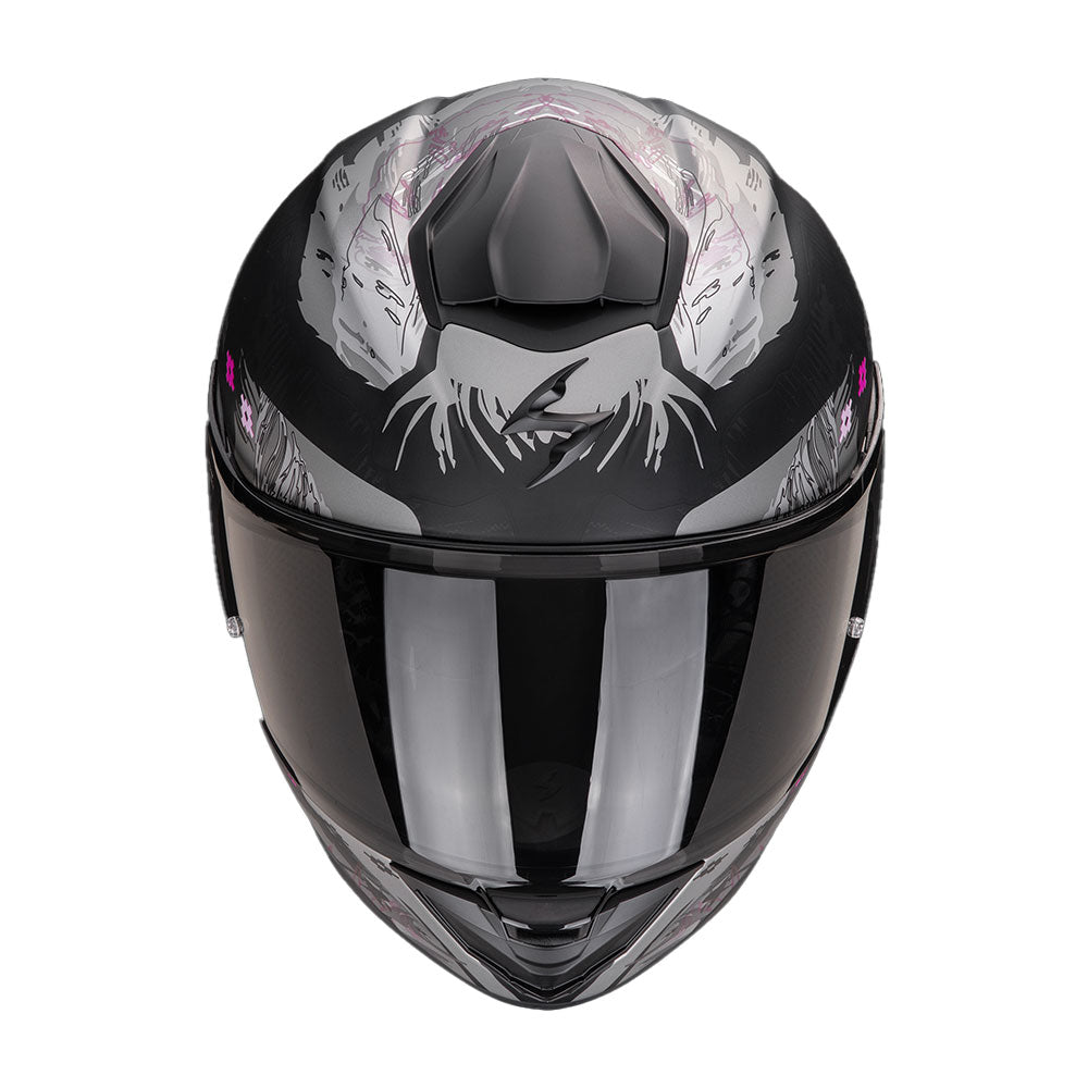 CASCO SCORPION EXO-530 AIR HADJI NEGRO / ROSA
