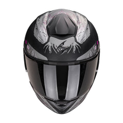 CASCO SCORPION EXO-530 AIR HADJI NEGRO / ROSA