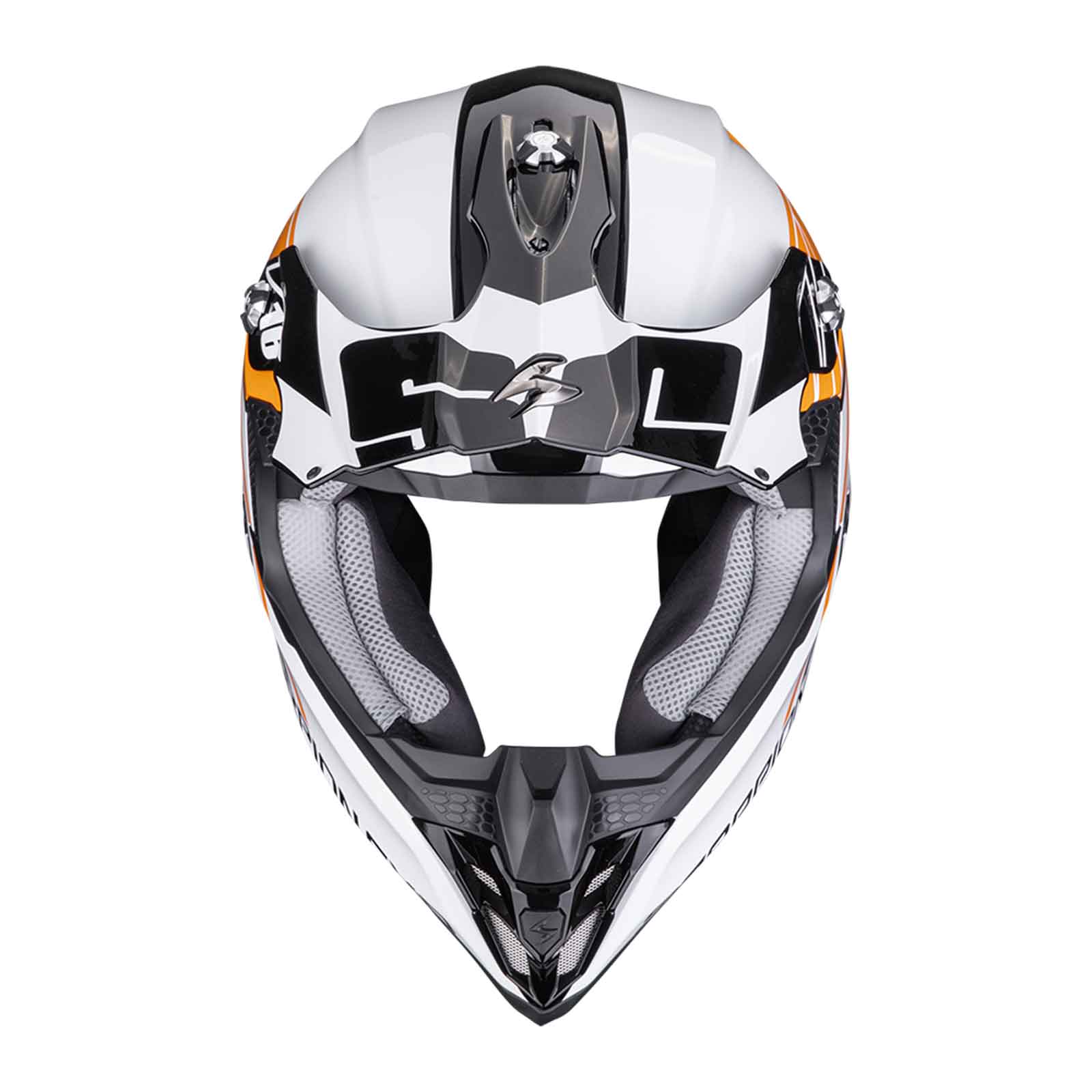 Scorpion VX-16 Evo Air Lignes Casco de motocross