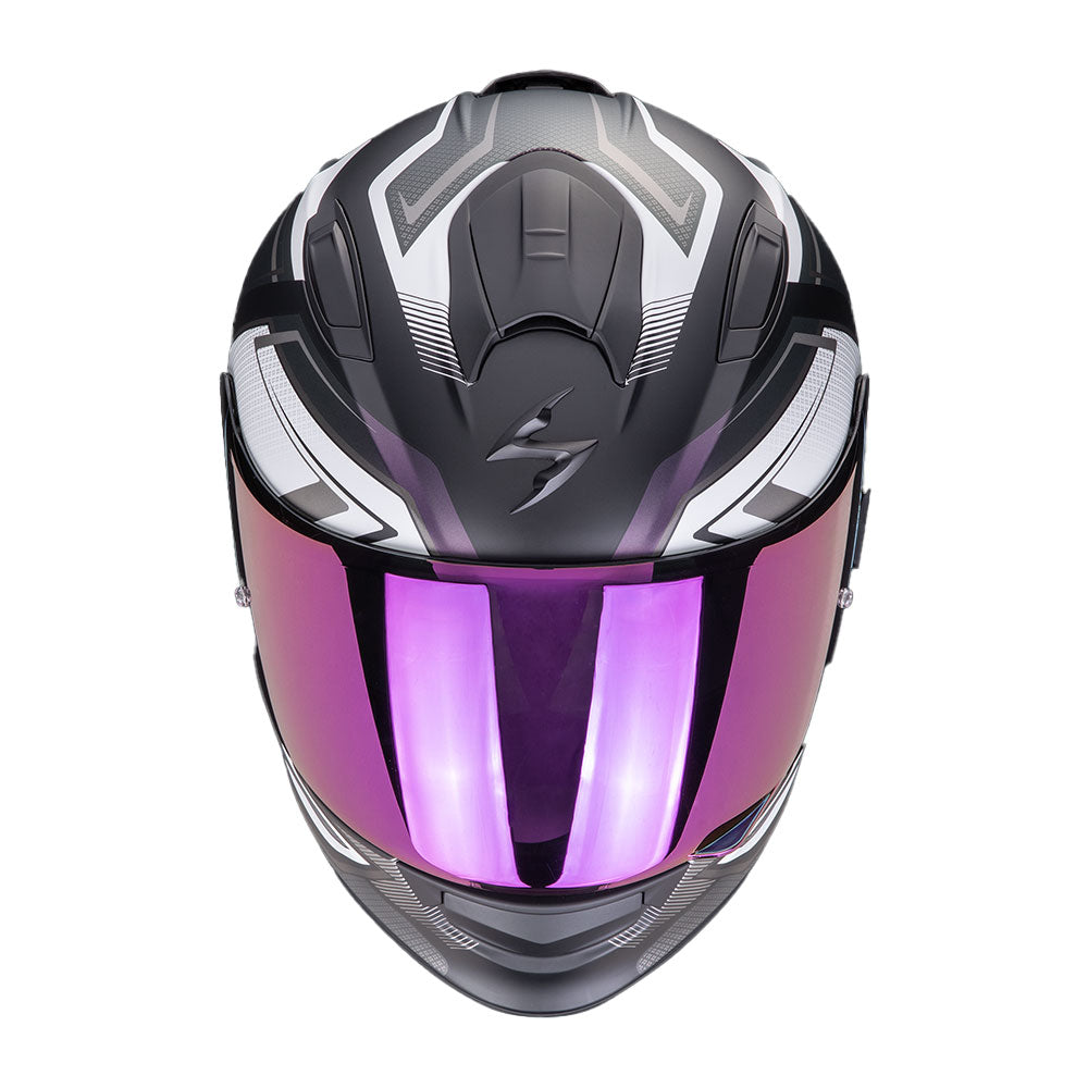 CASCO SCORPION EXO-491 ZUMO NEGRO / CHAMELEON