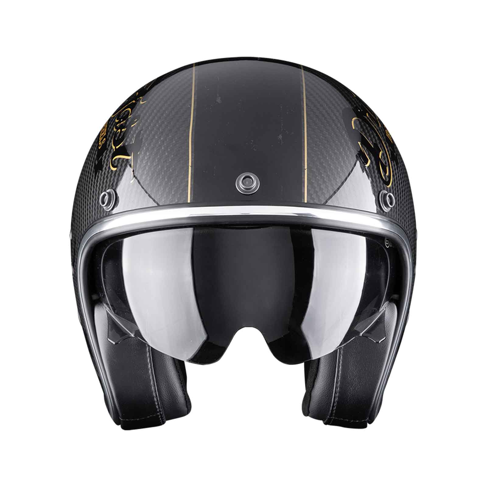 Scorpion Belfast Evo Carbon Zippy Casco Abierto