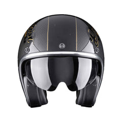 Scorpion Belfast Evo Carbon Zippy Casco Abierto