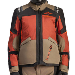 Chaqueta Textil Alpinestars Andes V4 Drystar Walnut Rust Negro