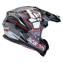 Scorpion VX-16 Evo Air Rok Casco de motocross