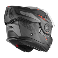 CASCO MODULAR NOX PREMIUM SPINNER ARK NEG MATT ROJO