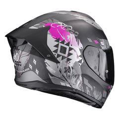 CASCO SCORPION EXO-530 AIR HADJI NEGRO / ROSA