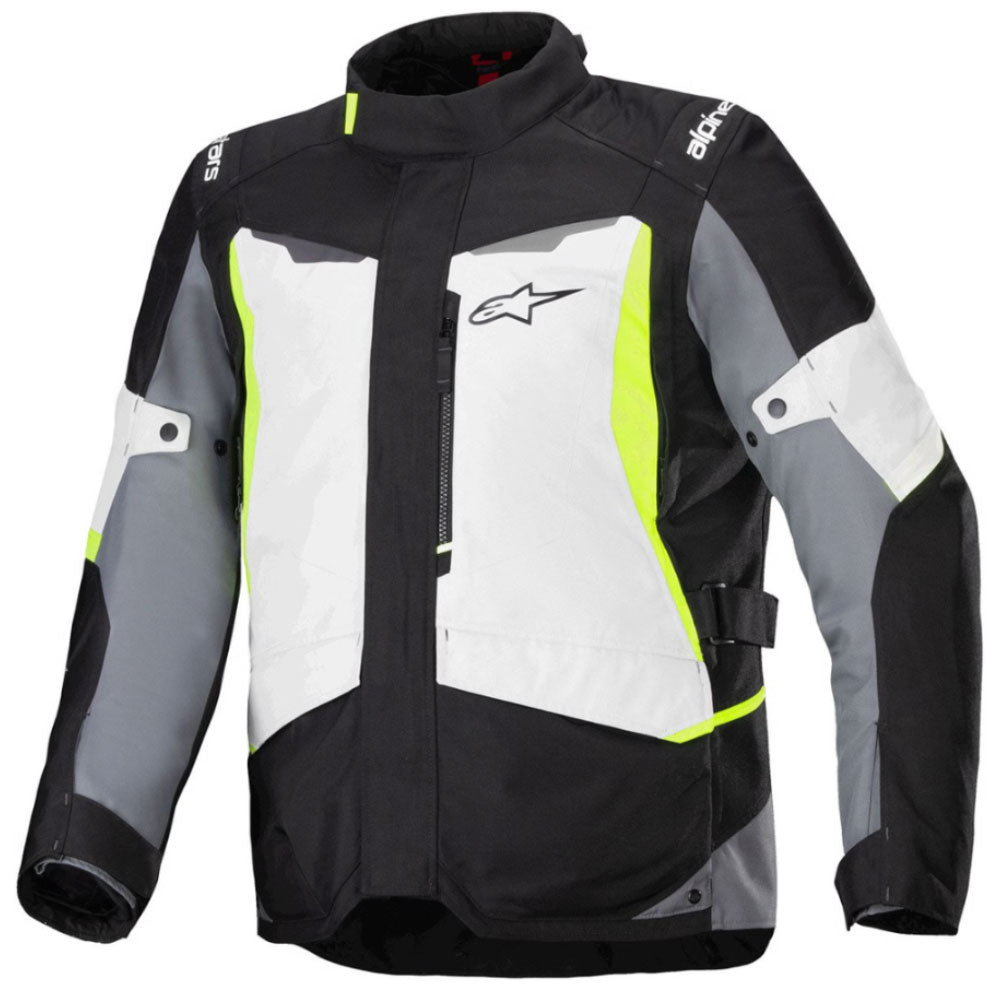 CHAQUETA DE MOTO TEXTIL ALPINESTARS ST-1 WP GRIS / NEGRO / FLOU 