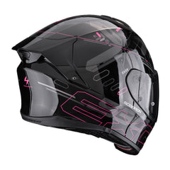 CASCO SCORPION EXO-530 AIR FONDO NEGRO / ROSA