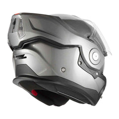 Casco Abatible NOX Premium Spinner Titanio Cepillado Mate
