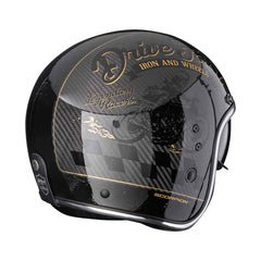 Scorpion Belfast Evo Carbon Zippy Casco Abierto