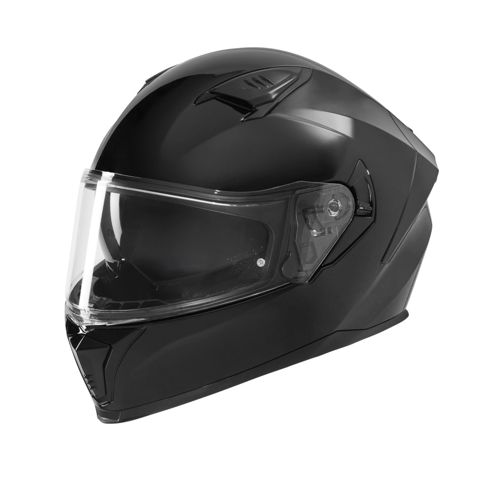 CASCO DE MOTO NOX N402 NEGRO BRILLO