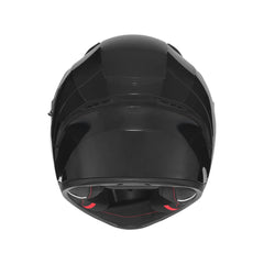 CASCO DE MOTO NOX N402 NEGRO BRILLO