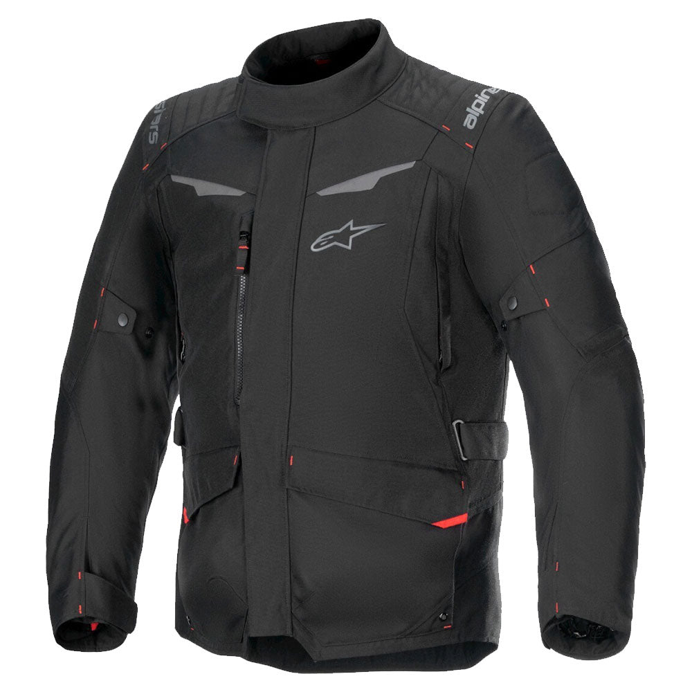 CHAQUETA DE MOTO TEXTIL ALPINESTARS ST-1 WP NEGRO GRIS ROJO 